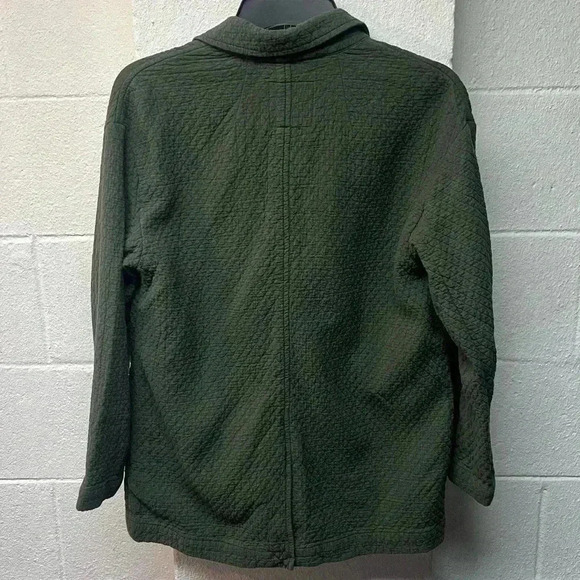 Madewell Cotton Gauze 2 Button
Relaxed blazer Size S Olive Green - Picture 2 of 4